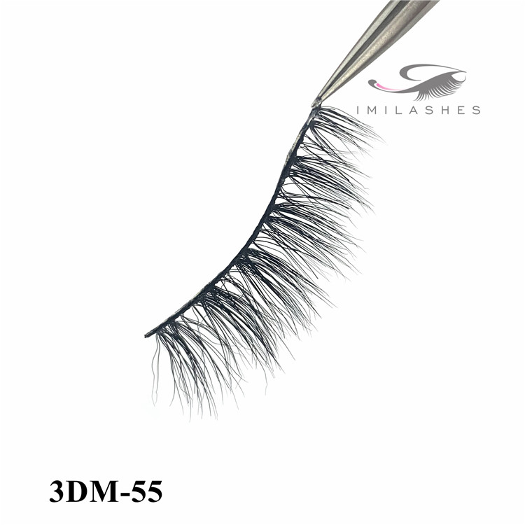 Mixed fluffy dramatic false mink eyelashes wholesale in Chicago-V