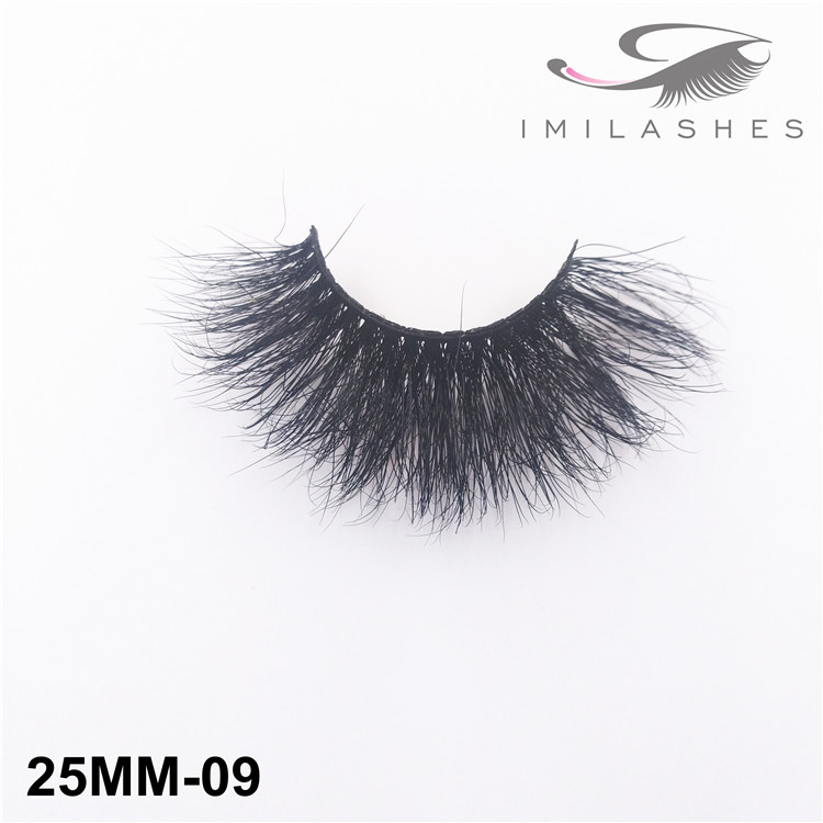 Perfect 3D effect fluffy 25mm eyelashes factory-V