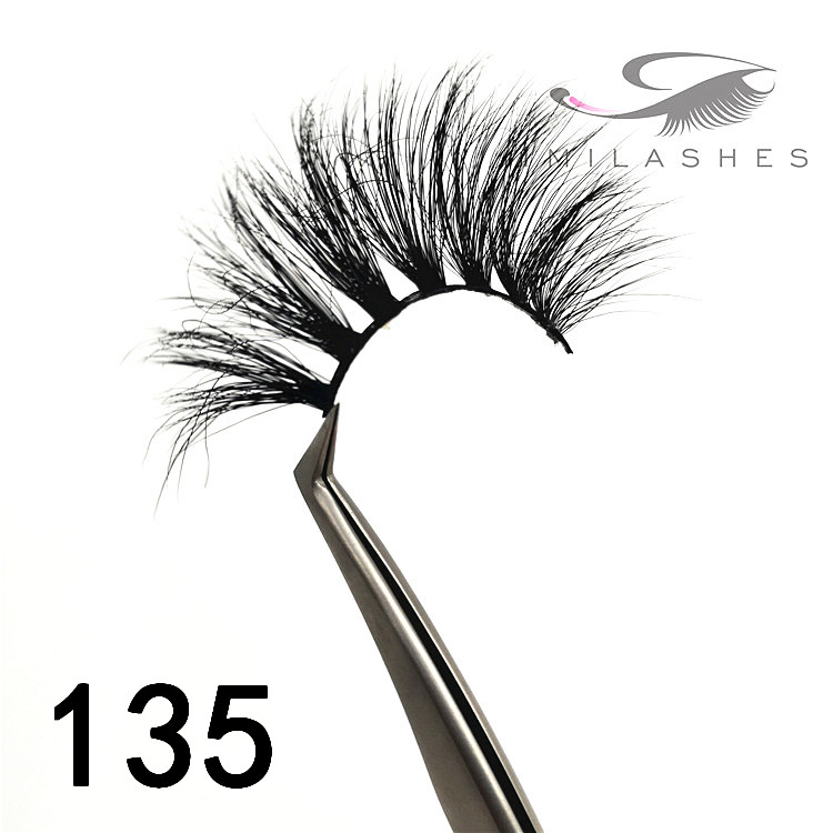 Wholesale siberian mink fur 25mm lashes - A