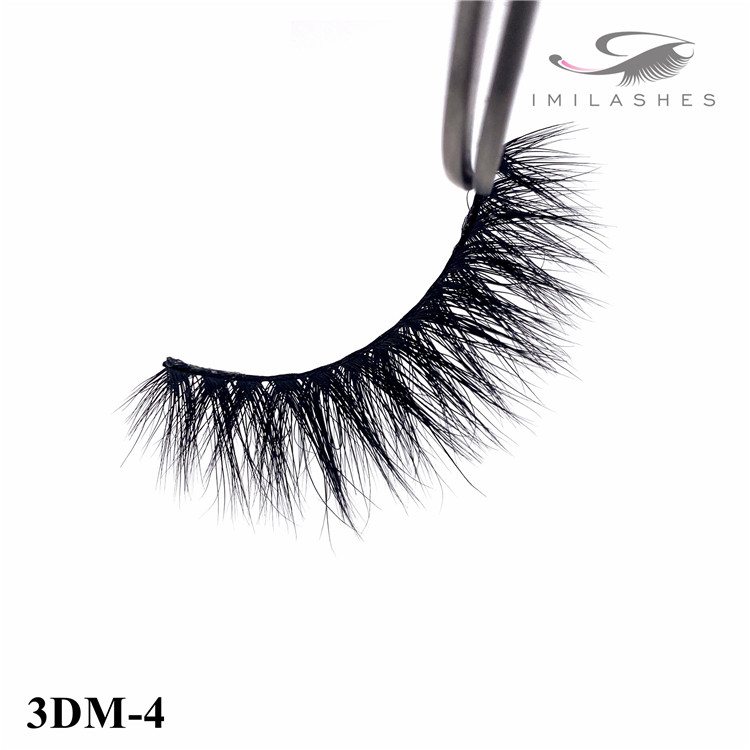 Best 3d natural mink strip lashes private lable - A