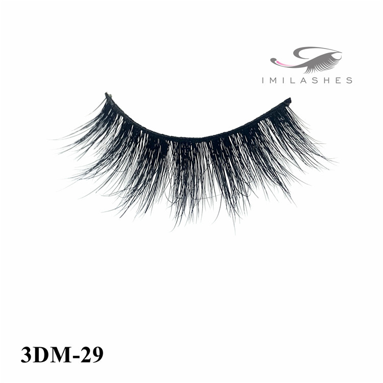 Chinese real 3D mink strip lashes wholesale - A