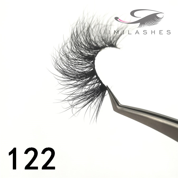 Really long 25mm fake mink eyelashes - A