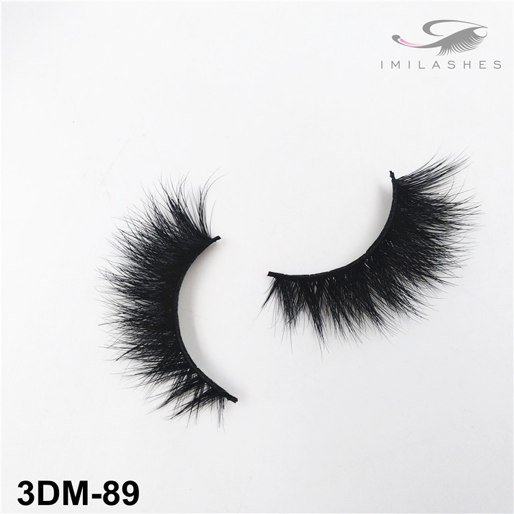 Fluffy 3D mink fur false eyelashes wholesale-V