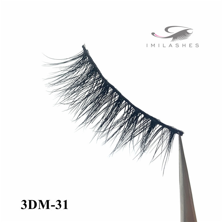 Natural 3d real mink lashes wholesale - A