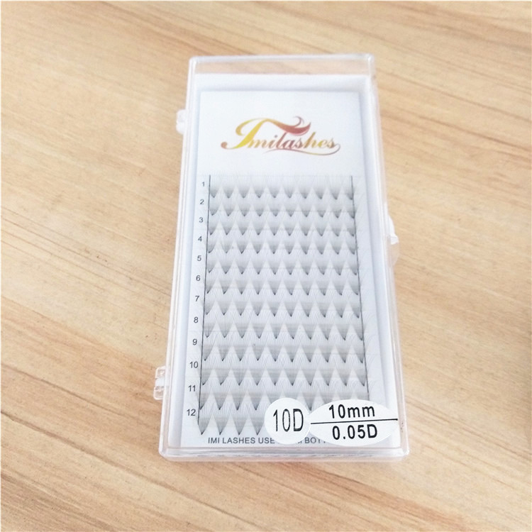 10D Premade fans eyelash extensions wholesale-V