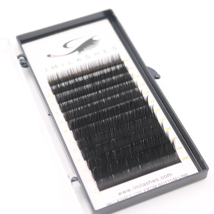 Top korean PBT fibers synthetic classic eyelash extensions factory-L