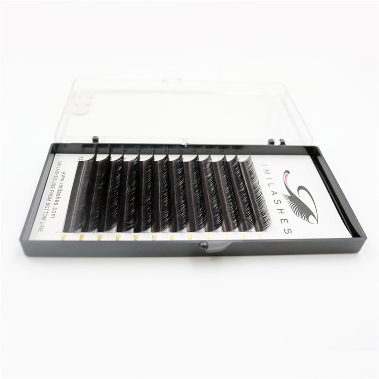 Wholesale 0.05C mix 12 rows normal soft label individual eyelash extension-L