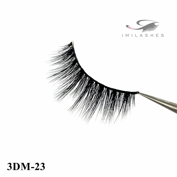Professional 3D mink false strip lashes vendor-V