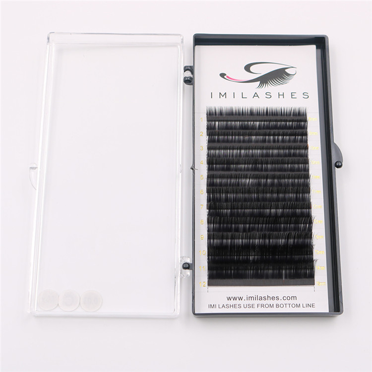 Heat bonded premium volume eyelash extensions-L