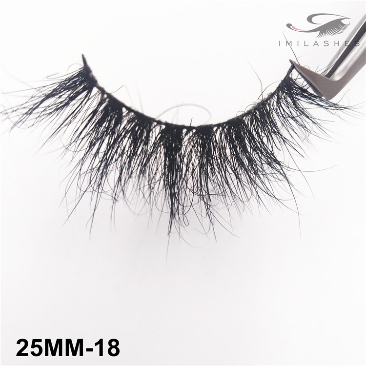 Real Siberian mink luxury lashes wholesale-V