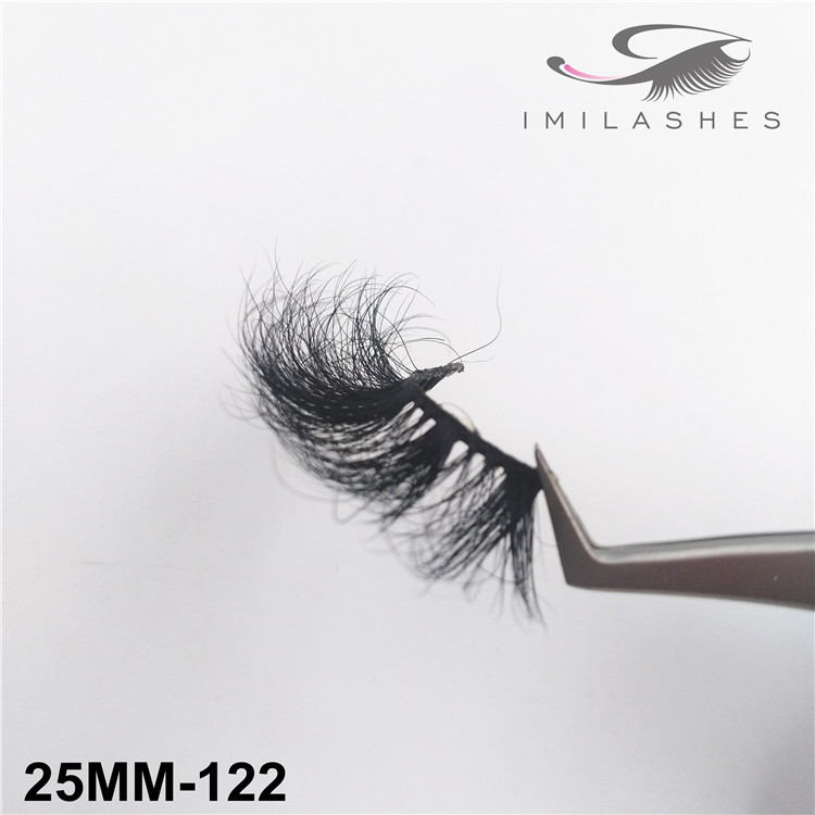 Dramatic look naturally elongated eyes fake eyelashes wholesale-V