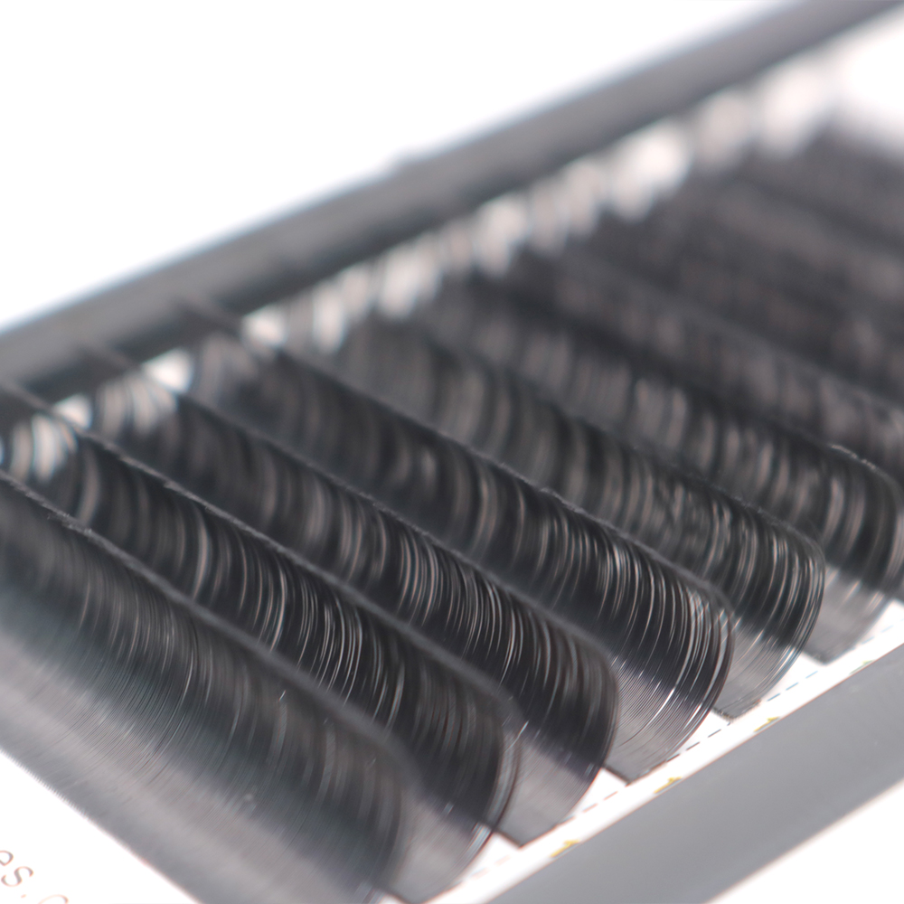 Wholesale Korea PBT heat bonded individual eyelash extensions-L