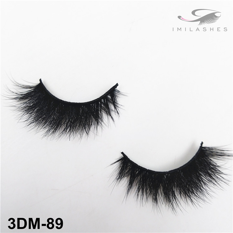 Fluffy 3D mink fur false eyelashes wholesale-V