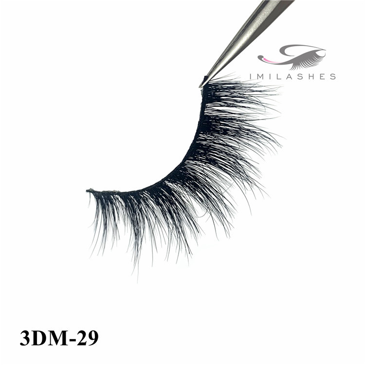 Real 3d mink strip eyelashes manufacturer - A