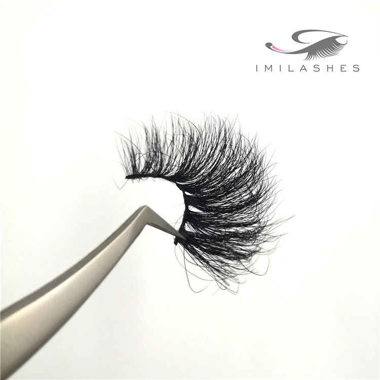 Long full set 25mm real mink lashes manufacturer - A