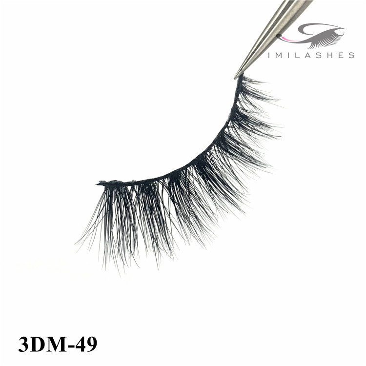 Siberian premium natural black 3d mink eyelashes-L