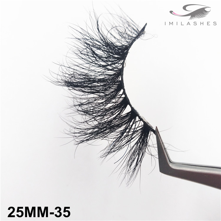 Professional reusable mink lashes wholesale-V