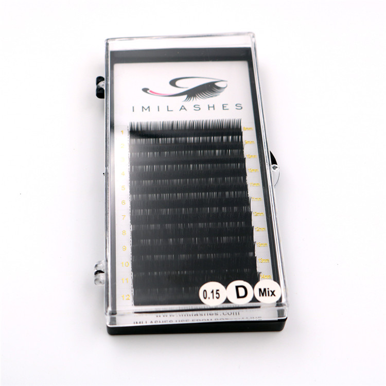 Best Eyelash Supplier Offer Fake Korea PBT Fiber Eyelash Extensions UK USA -L