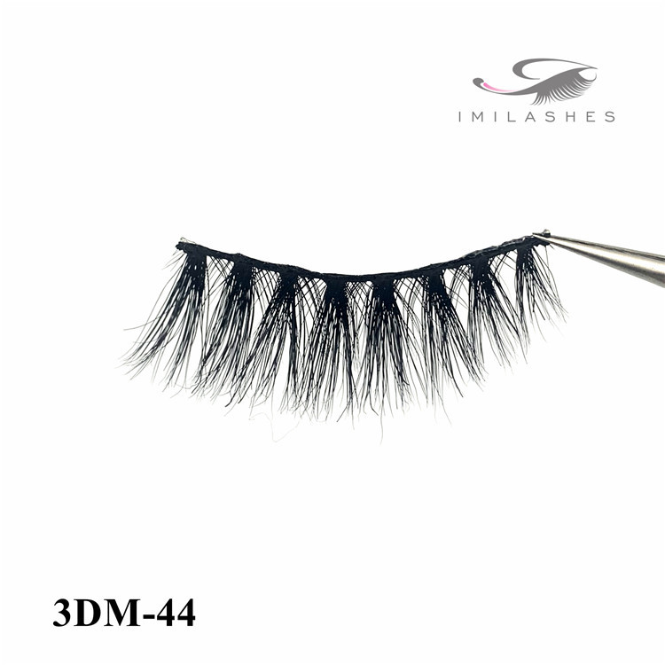 3D mink eyelash vendors list and strip eyelash wholesale distributor-D
