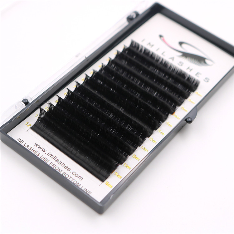 Best Wholesaler of 0.03 0.05 0.07MM Thickness Automatic Blooming Eyelash Extensions-L