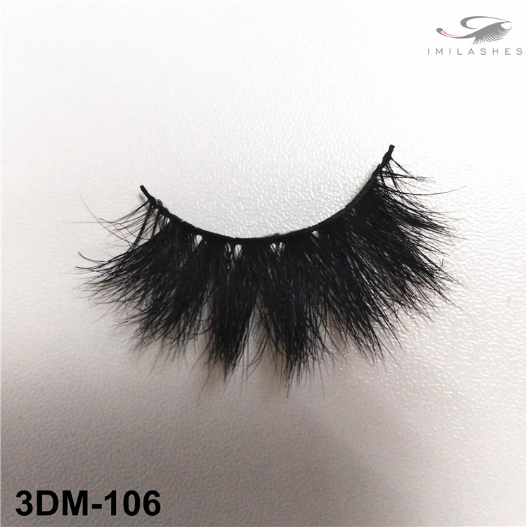 Messy thick reusable makeup lashes supply-V