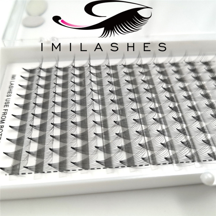 Premade fan silk volume lash extensions supply-V