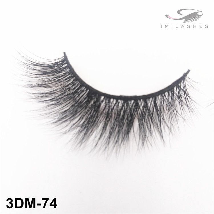 Handmade wispy mink hair eyelashes supply-V