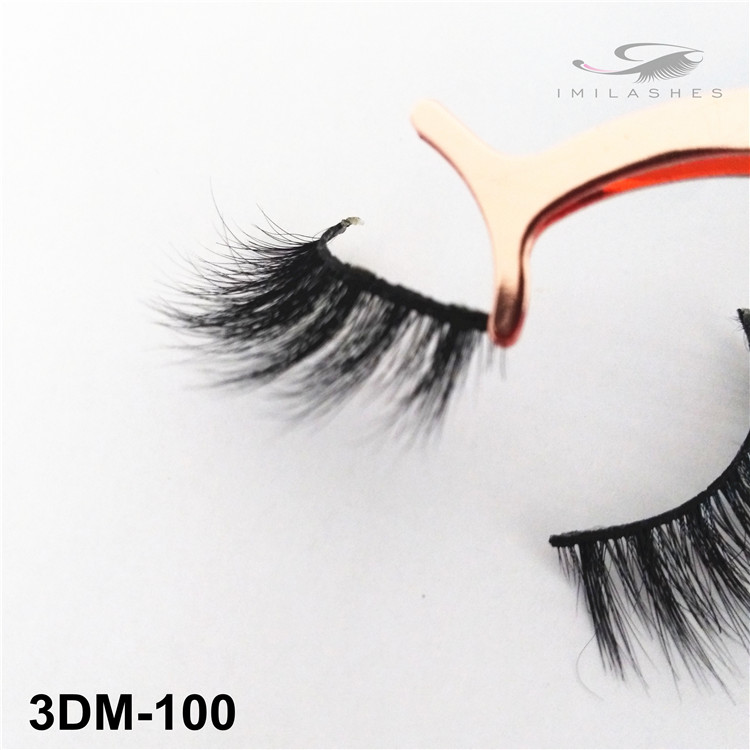 Reusable cruelty free mink lashes wholesale-V 