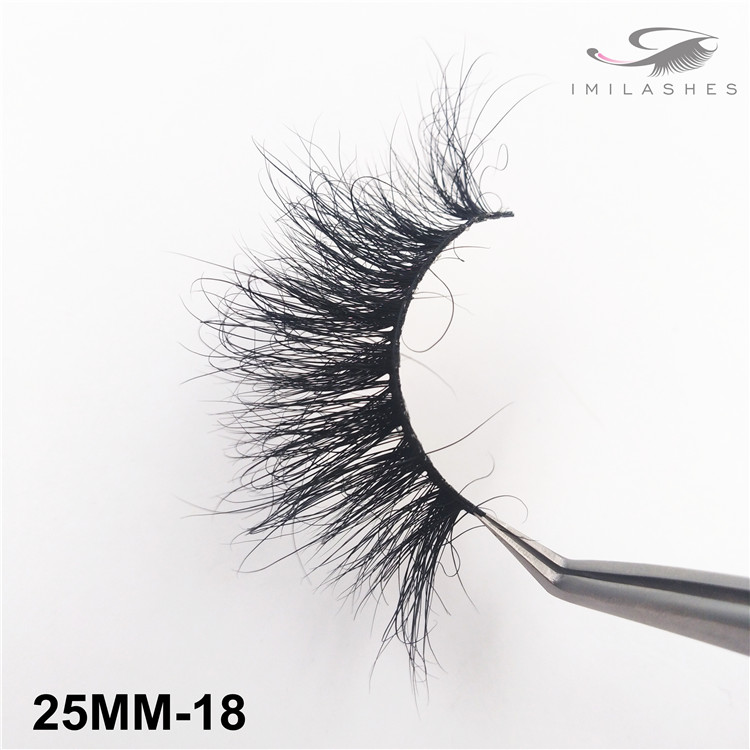 Real Siberian mink luxury lashes wholesale-V