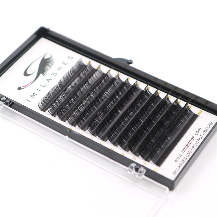 Korean PBT heat bonded 0.07D mix volume eyelash extension-L