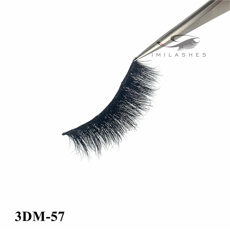 China professional real fluffy 3d mink eyelashes-L