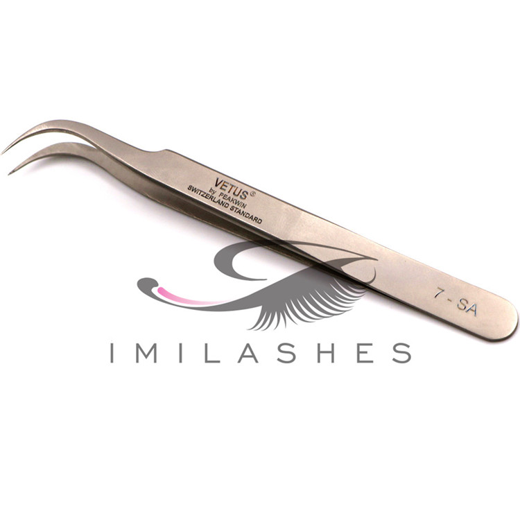 High quality eyelash extensions tweezers wholesale-V