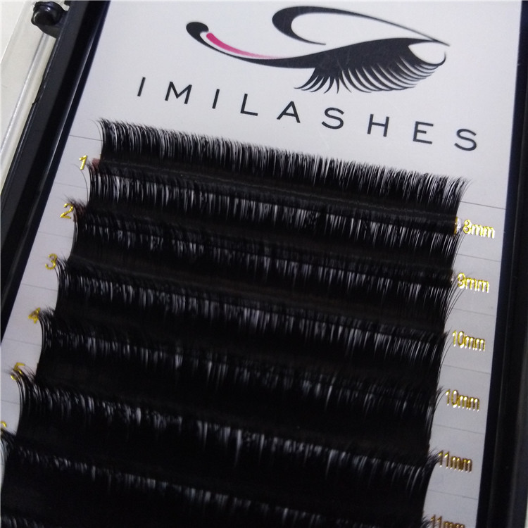 Mega volume automatic blooming flower eyelash extension wholesale-V