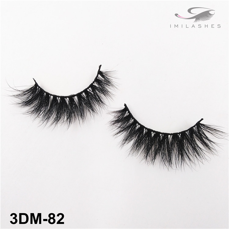 Fluffy siberian mink fur eyelashes wholesale-V