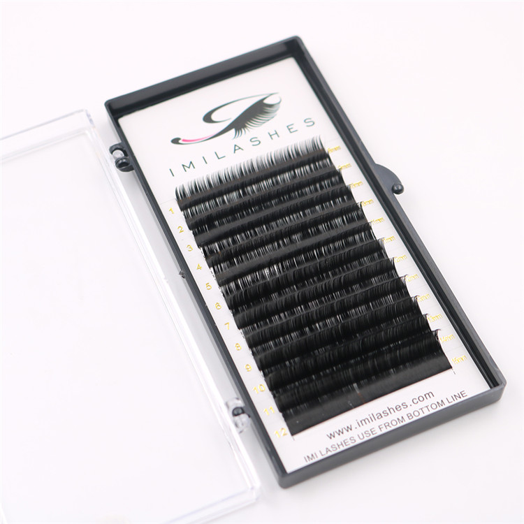 Private label natural real eyelash extensions manufacturer-L