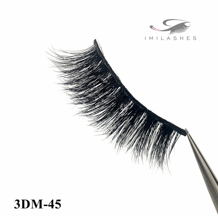 Fluffy mink lashes wholesale and most popular eyelash extension curl-D
