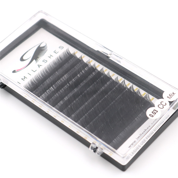 The professional manufacturer and suppliers of silk eyelash extensions-L