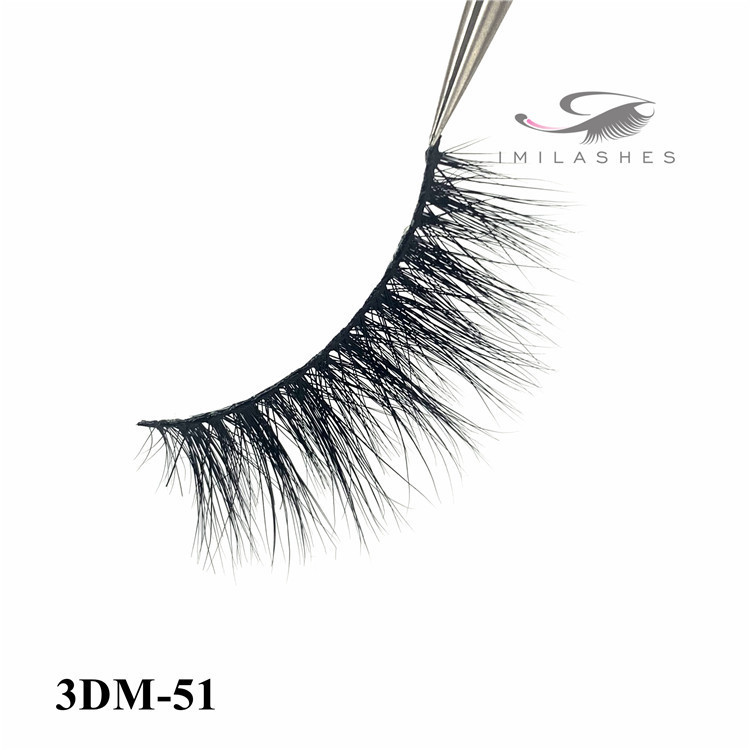 Cruelty free 3d full strip eyelashes synthetic-L