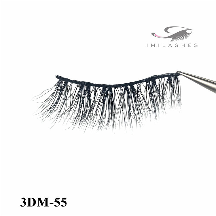 Cruelty free 3D mink eyelashes package box with your logo-L